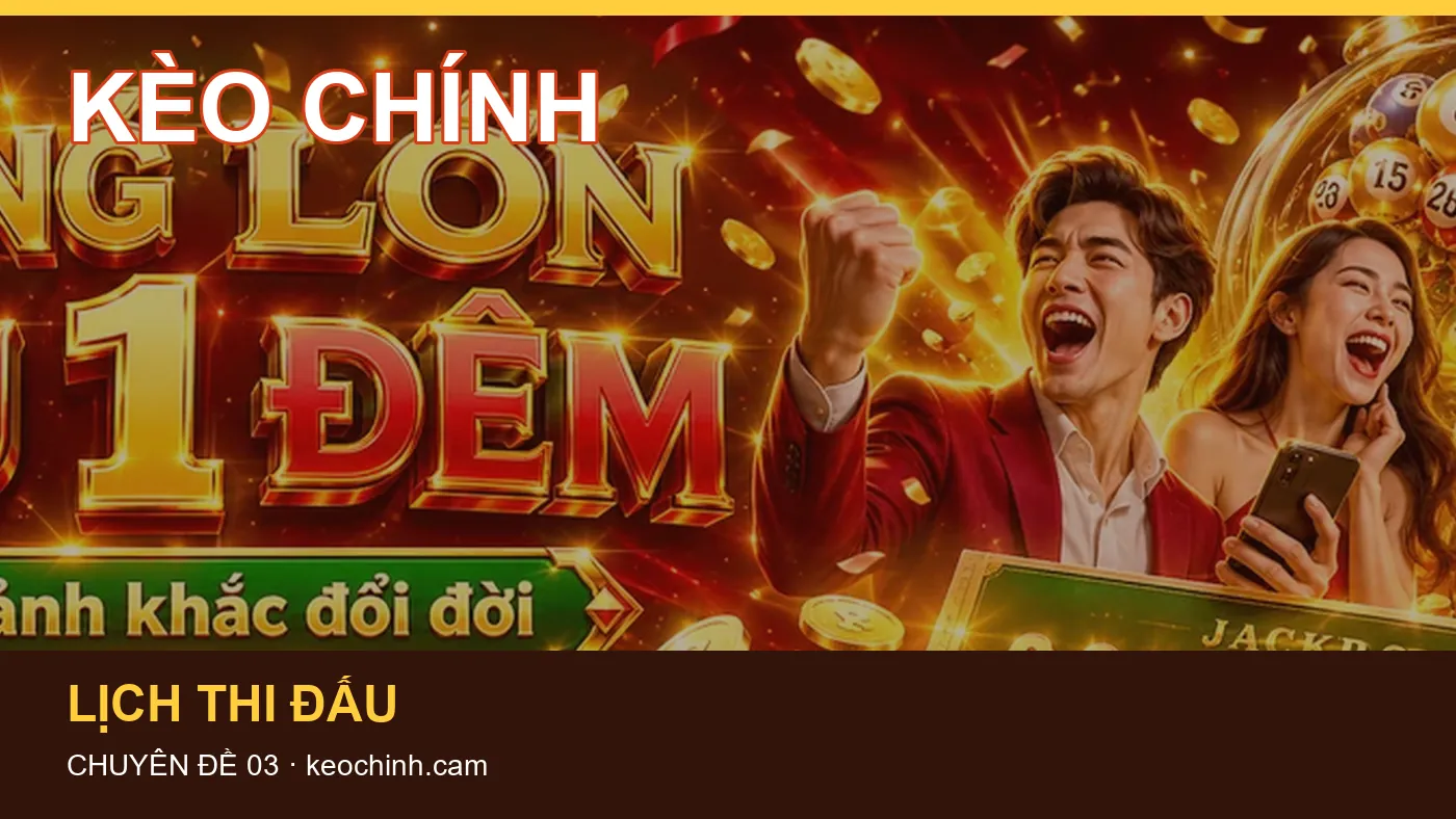 Lịch thi đấu: những thuật ngữ cần hiểu khi tra cứu KÈO CHÍNH